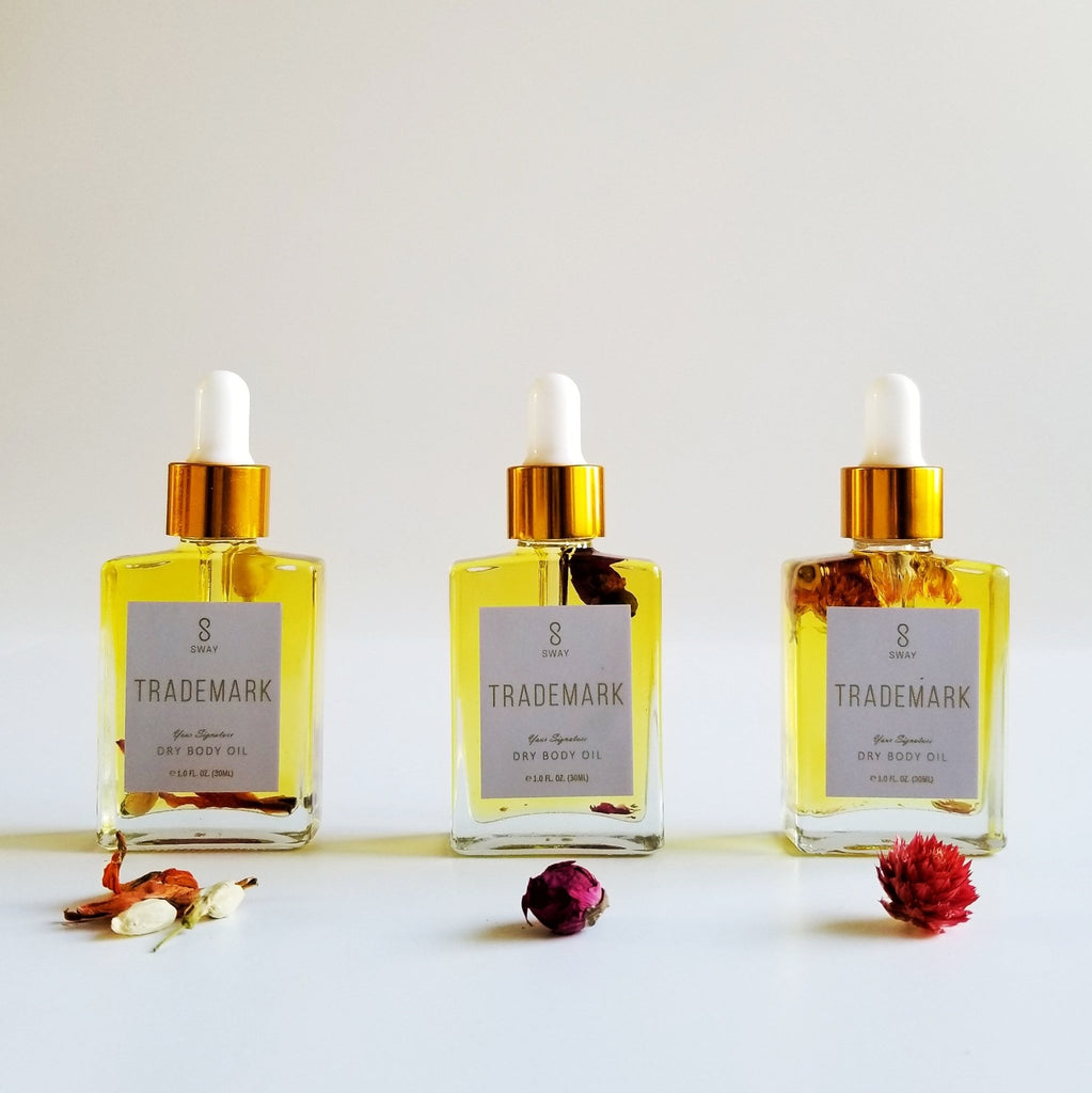 TRADEMARK Dry Body Oil Floral Collection (3-bottle kit)