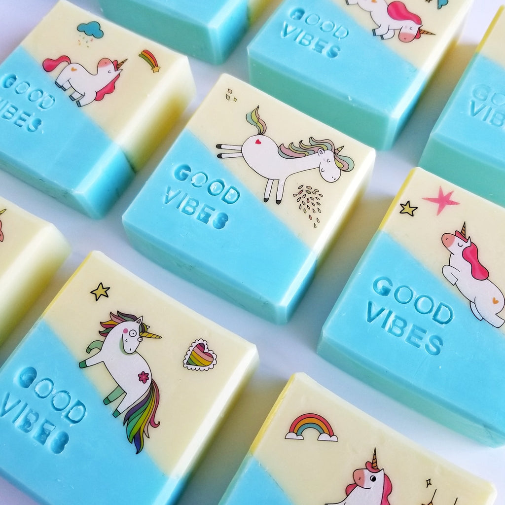 Good Vibes Shea Butter Soap -Unicorn Edition