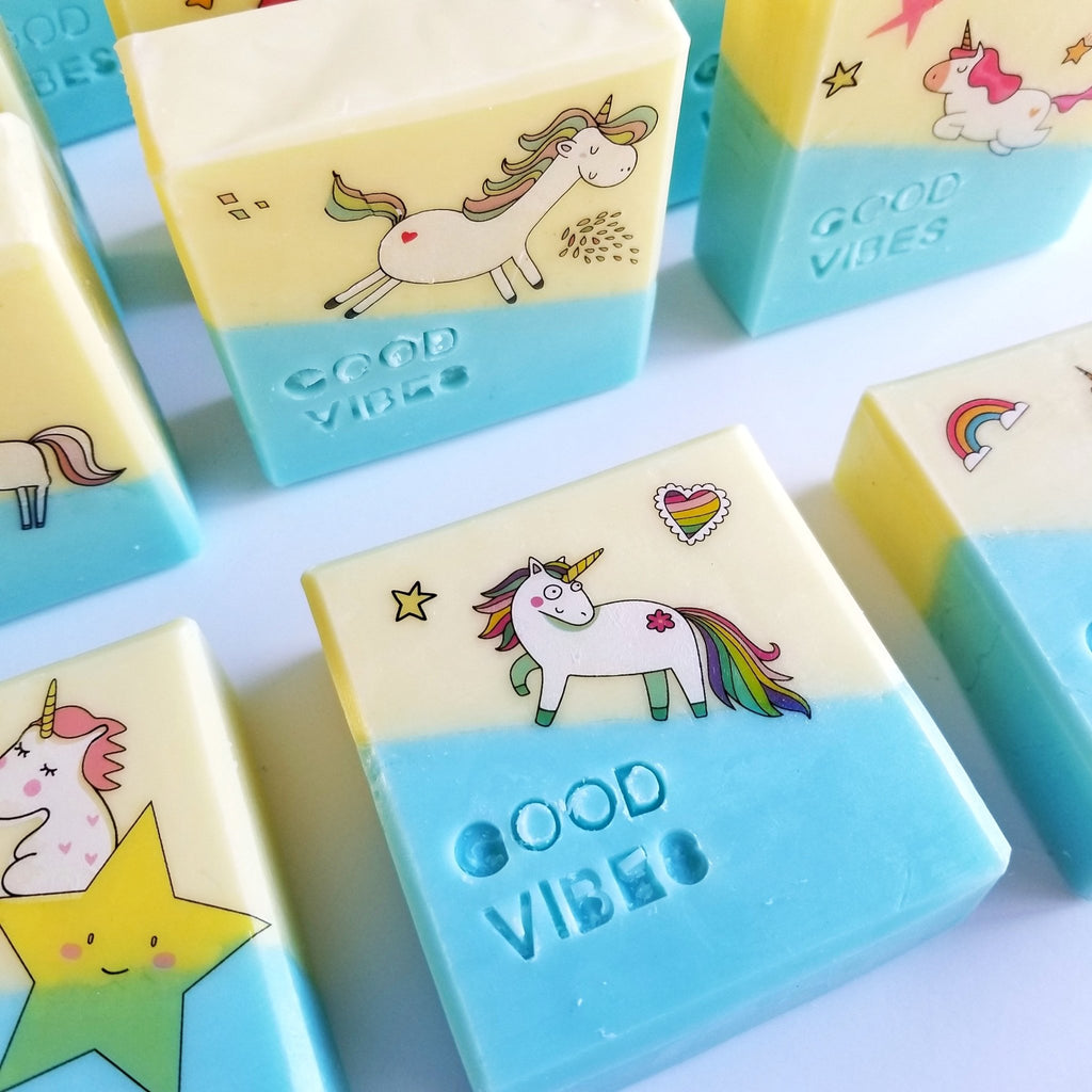 Good Vibes Shea Butter Soap -Unicorn Edition